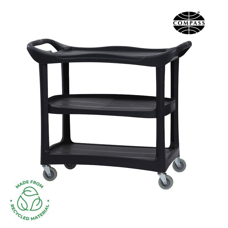 3 - Shelf Utility Cart - Office Furniture Designs