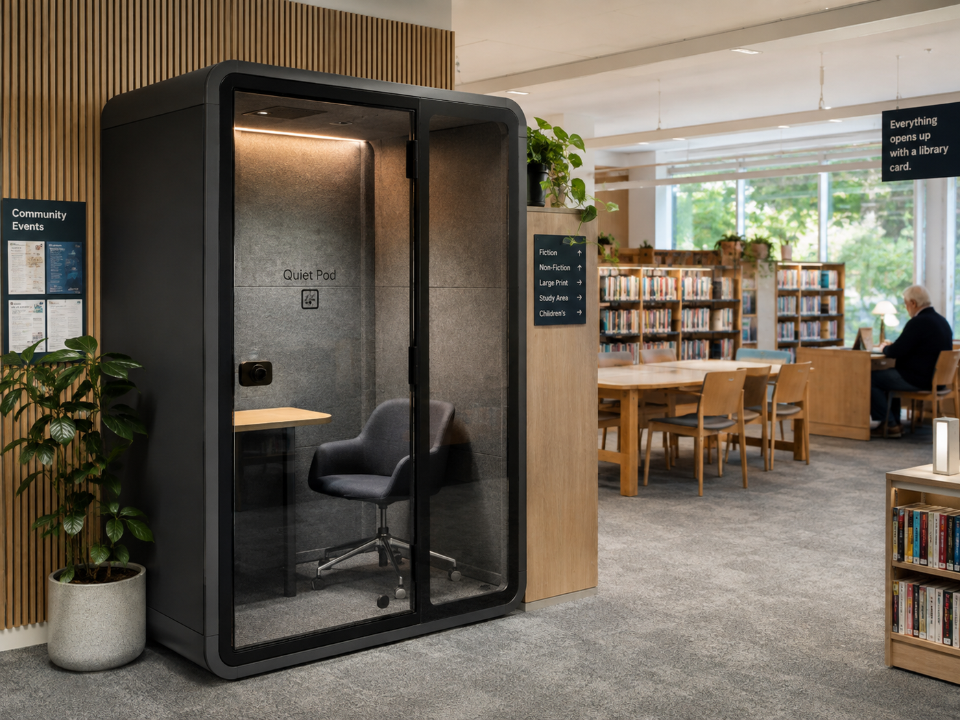 Libraries & Community Spaces