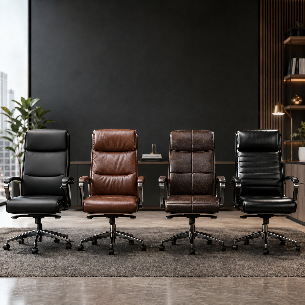 The Ultimate Leather Office Chair Guide: PU, Top-Grain, Bonded & Vinyl Explained