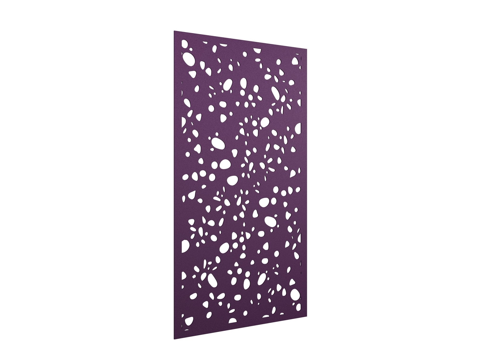 AcoustiQ Hanging Panels - Pebbles Purple | Office Furniture Designs