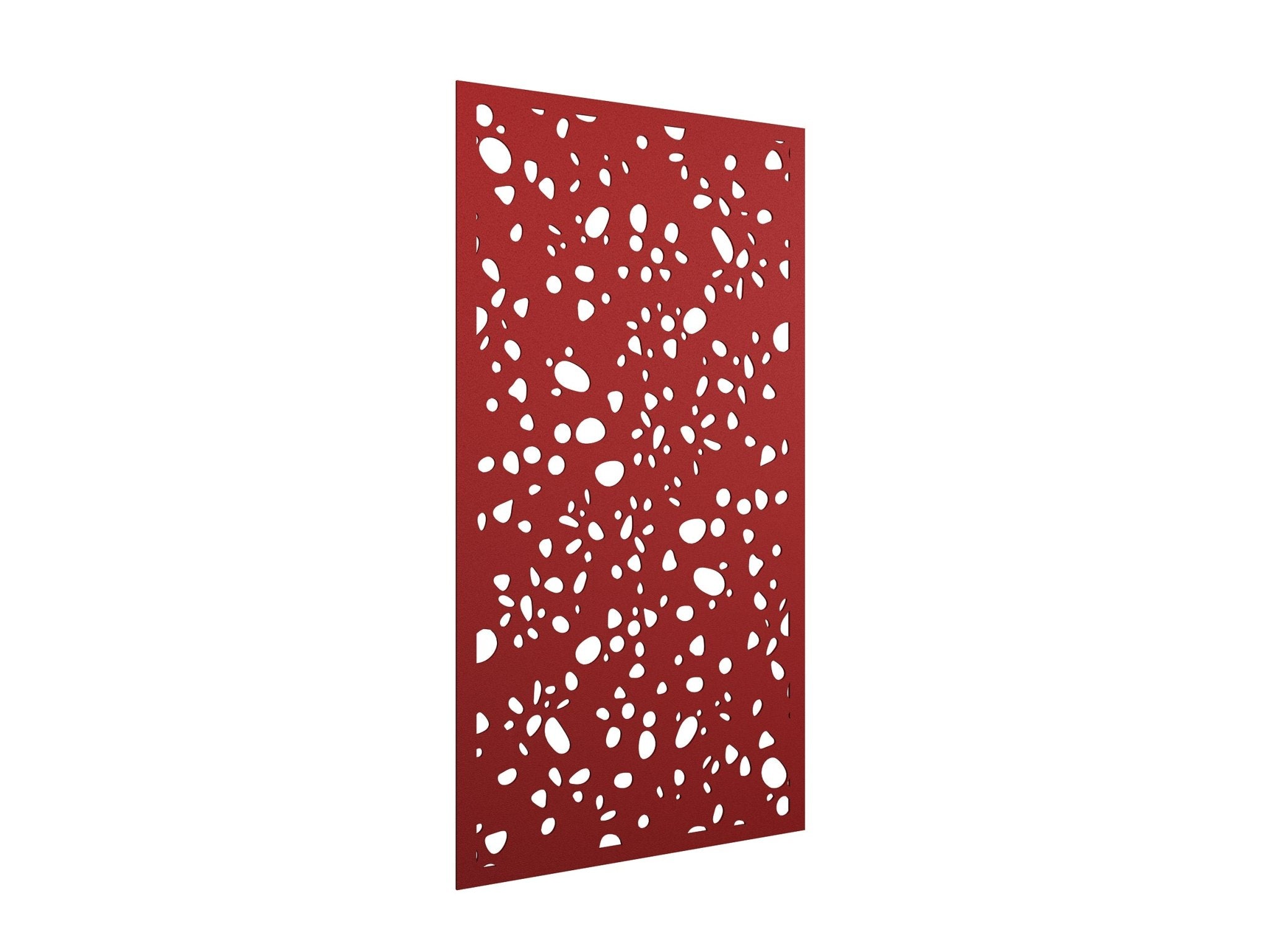 AcoustiQ Hanging Panels - Pebbles Red | Office Furniture Designs