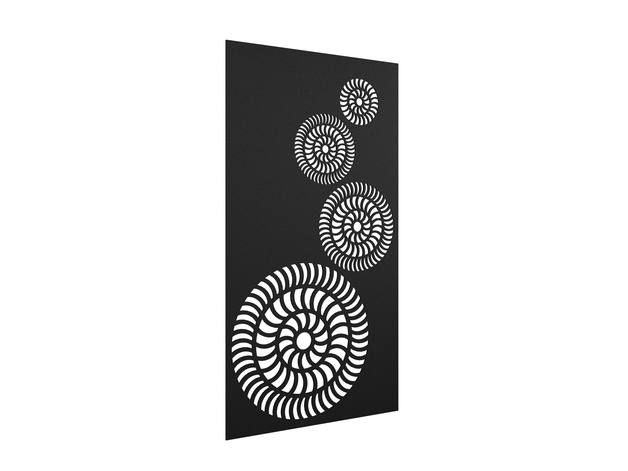 AcoustiQ Hanging Panels - Swirls Black | Office Furniture Designs