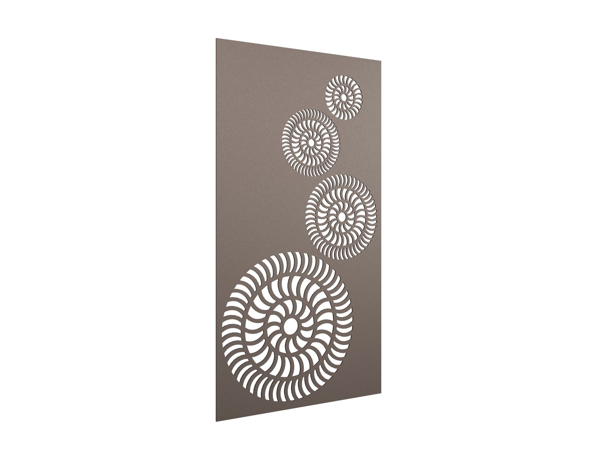 AcoustiQ Hanging Panels - Swirls Dark Beige | Office Furniture Designs