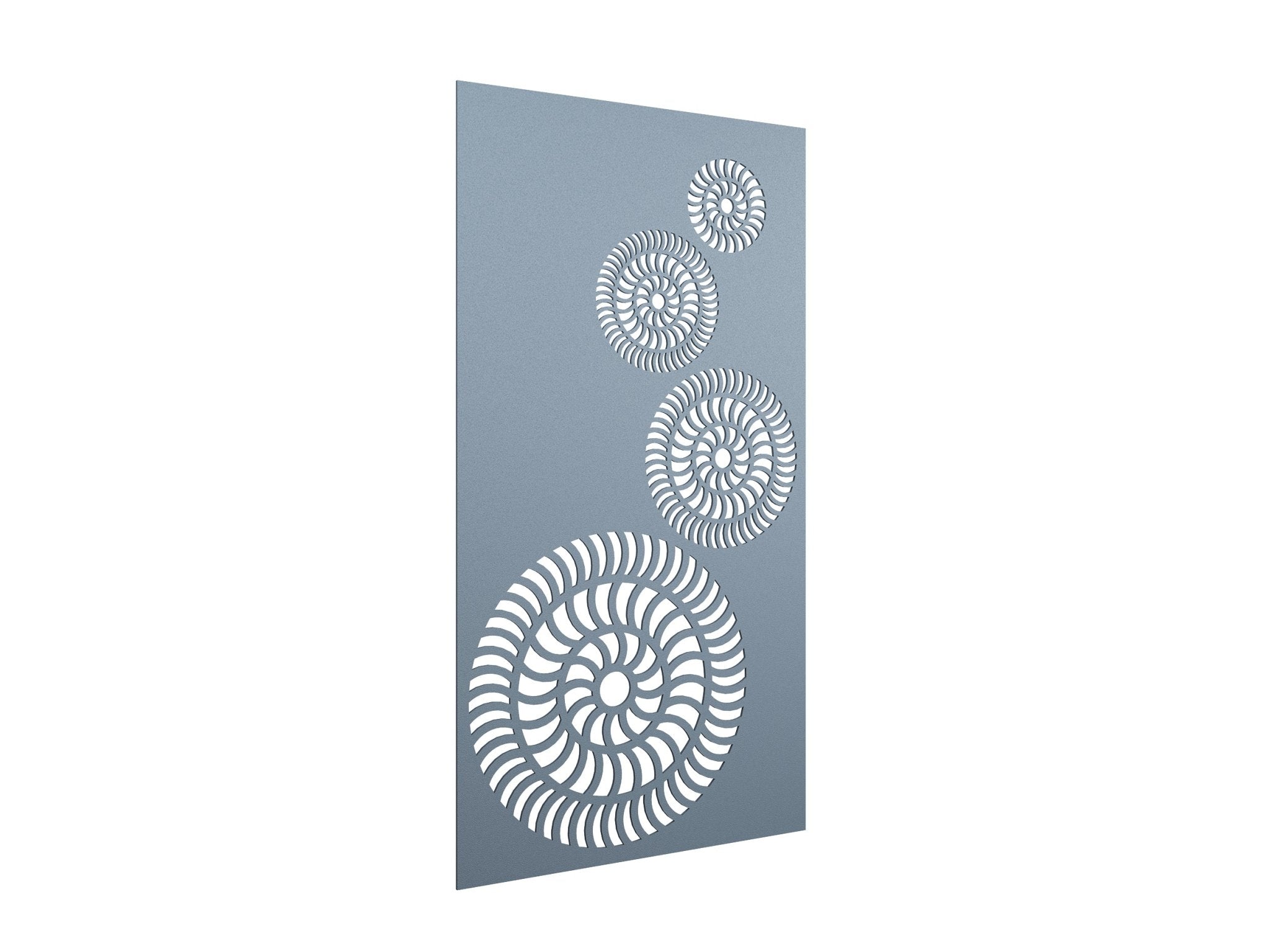 AcoustiQ Hanging Panels - Swirls Pacific Blue | Office Furniture Designs