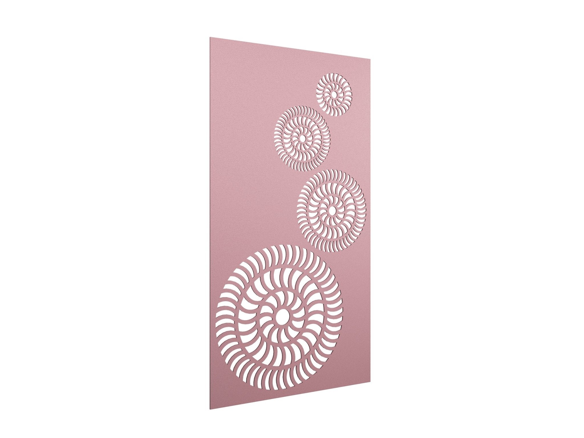 AcoustiQ Hanging Panels - Swirls Pink | Office Furniture Designs