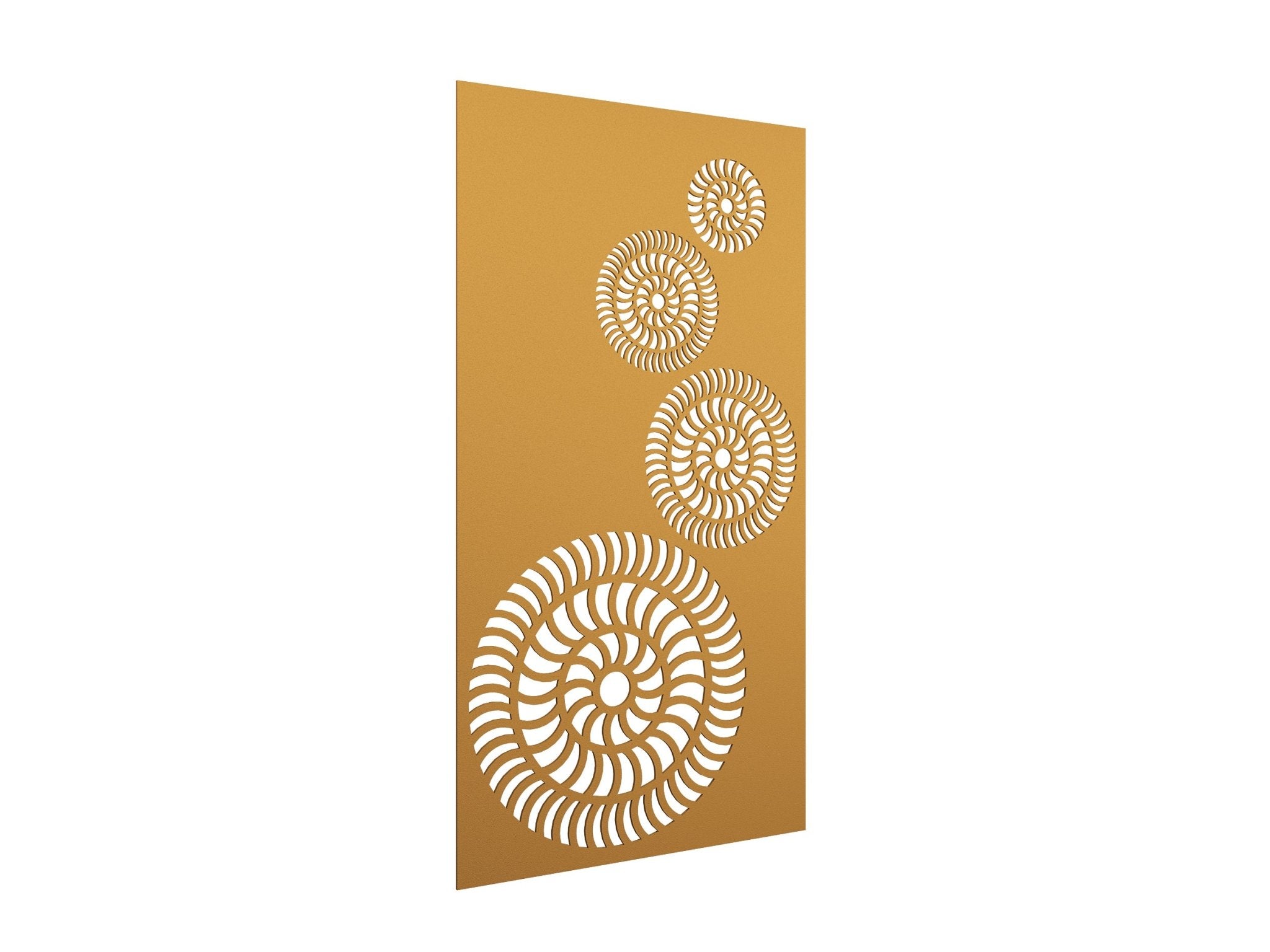 AcoustiQ Hanging Panels - Swirls Yellow | Office Furniture Designs