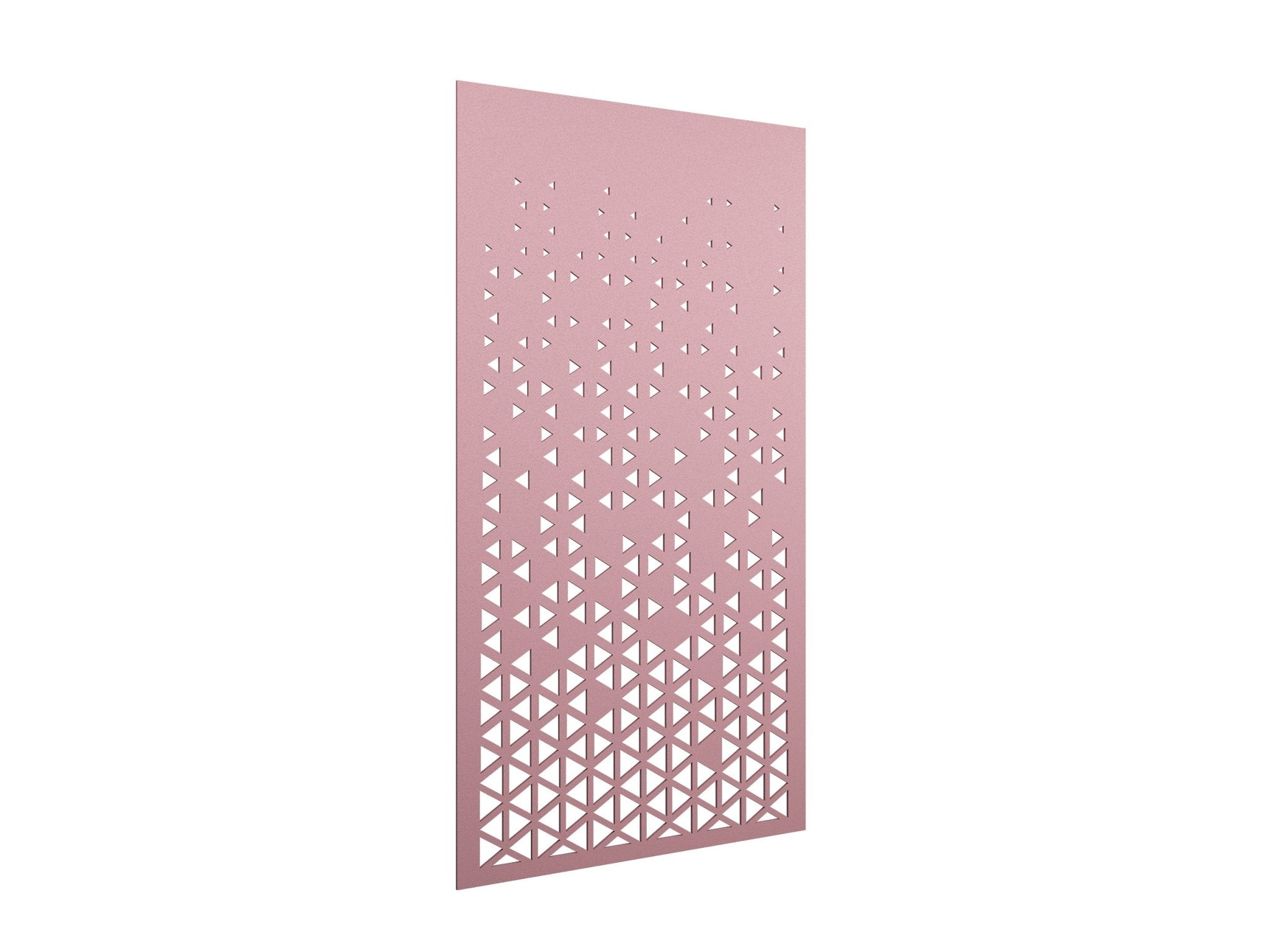 AcoustiQ Hanging Panels - Triangles Pink | Office Furniture Designs