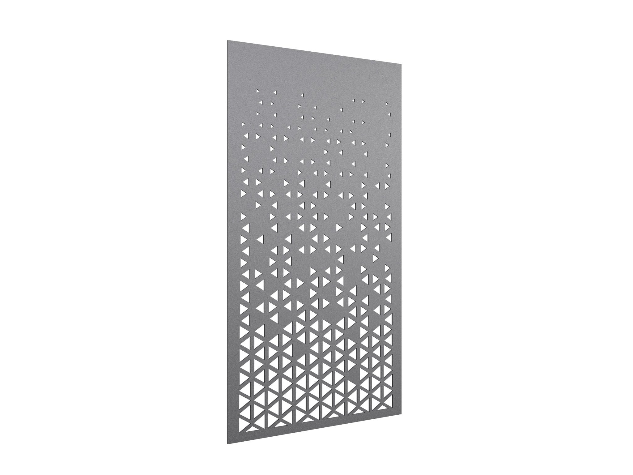 AcoustiQ Hanging Panels - Triangles Slate Grey | Office Furniture Designs