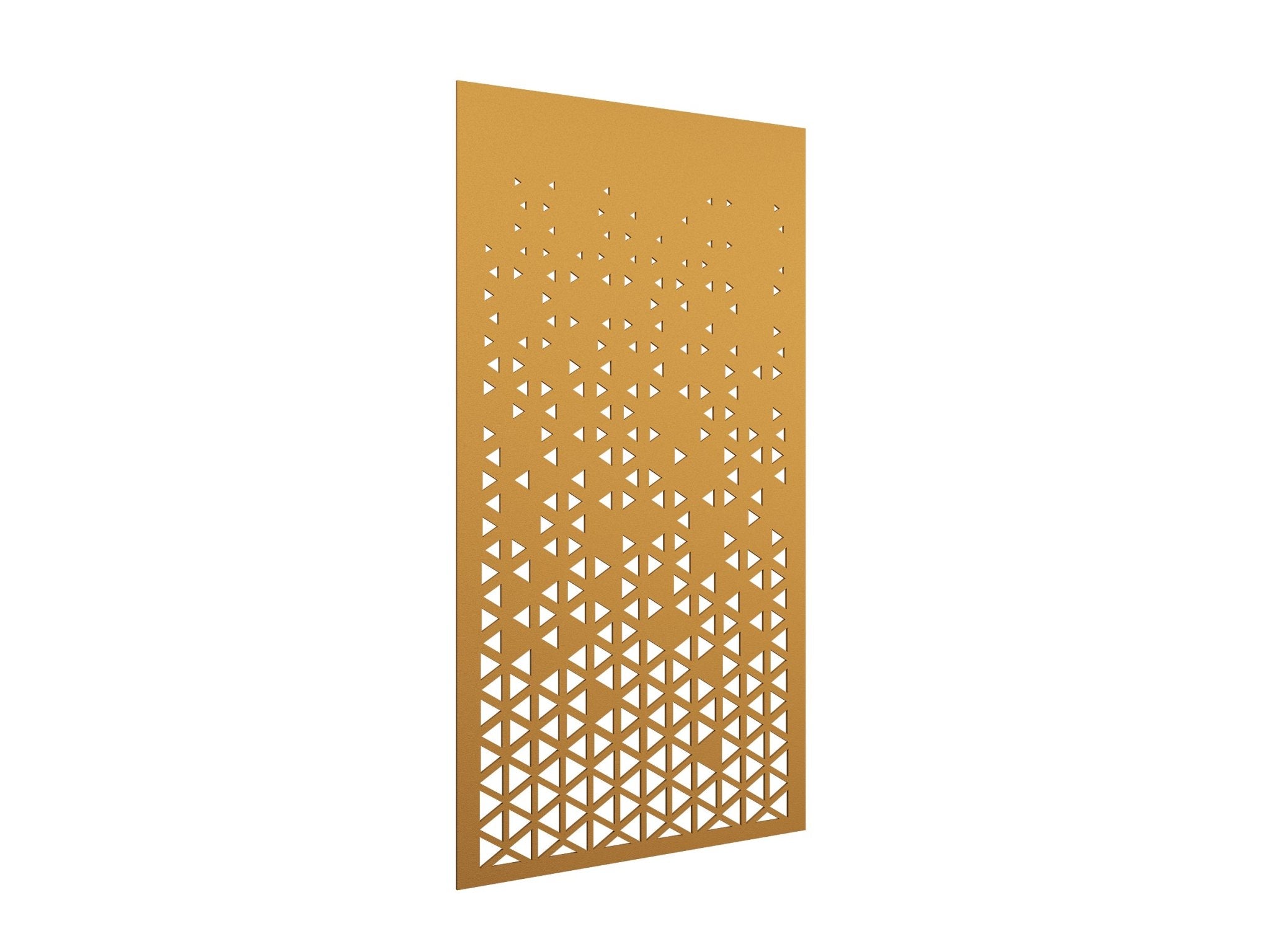 AcoustiQ Hanging Panels - Triangles Yellow | Office Furniture Designs