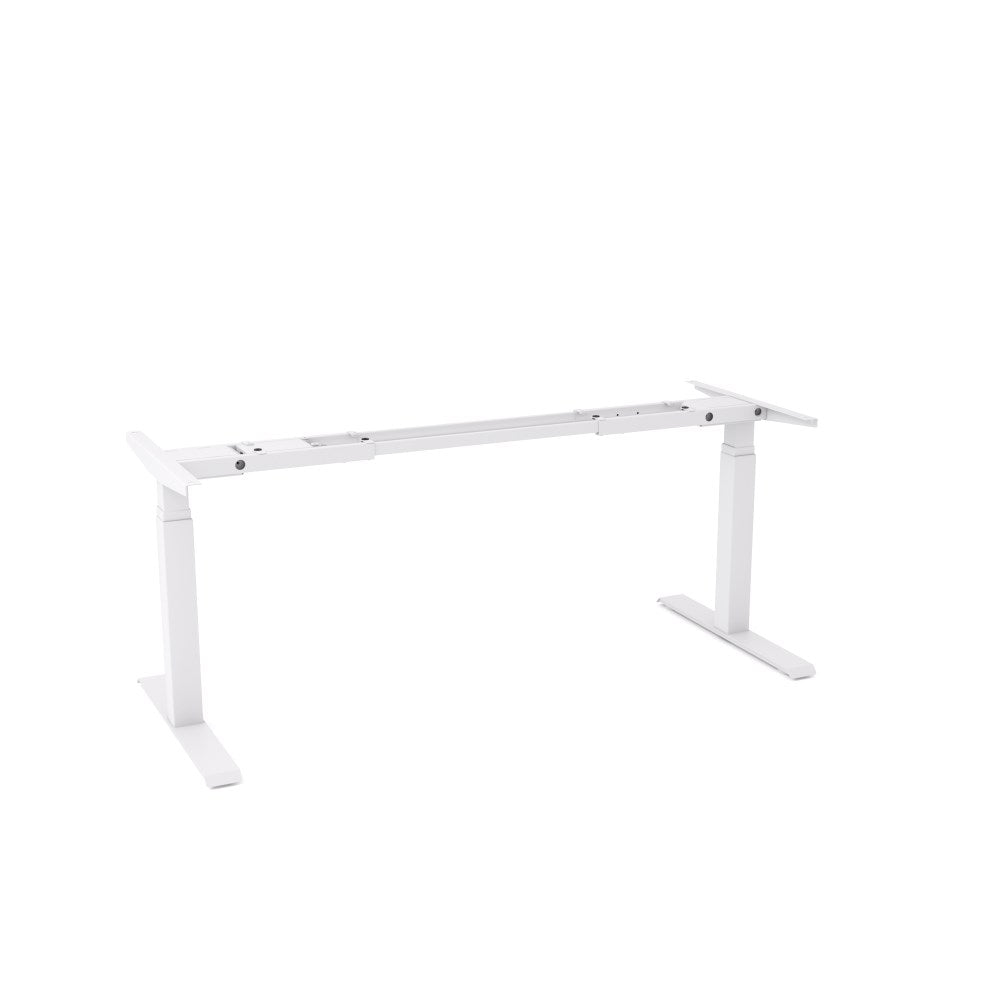 Agile Winder Adjust Single 1200 - 1800W White - Office Furniture Designs