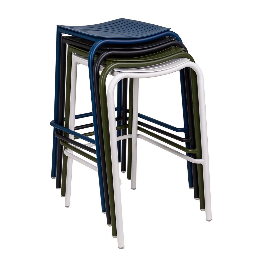 All Weather Bar Stool 75 White | Office Furniture Designs