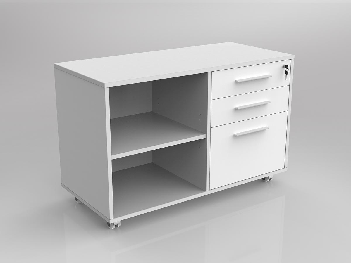 Axis Caddy Mobile Bookcase 1x Drawer Insert | Office Furniture Designs