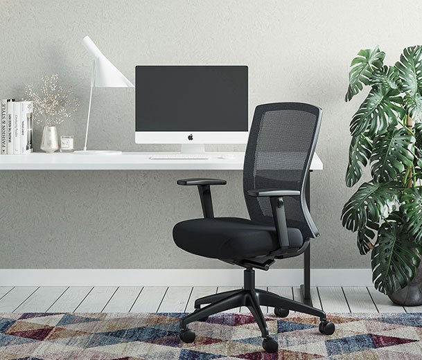 Buro Mentor Mesh Nylon Chair Without Arms | Office Furniture Designs