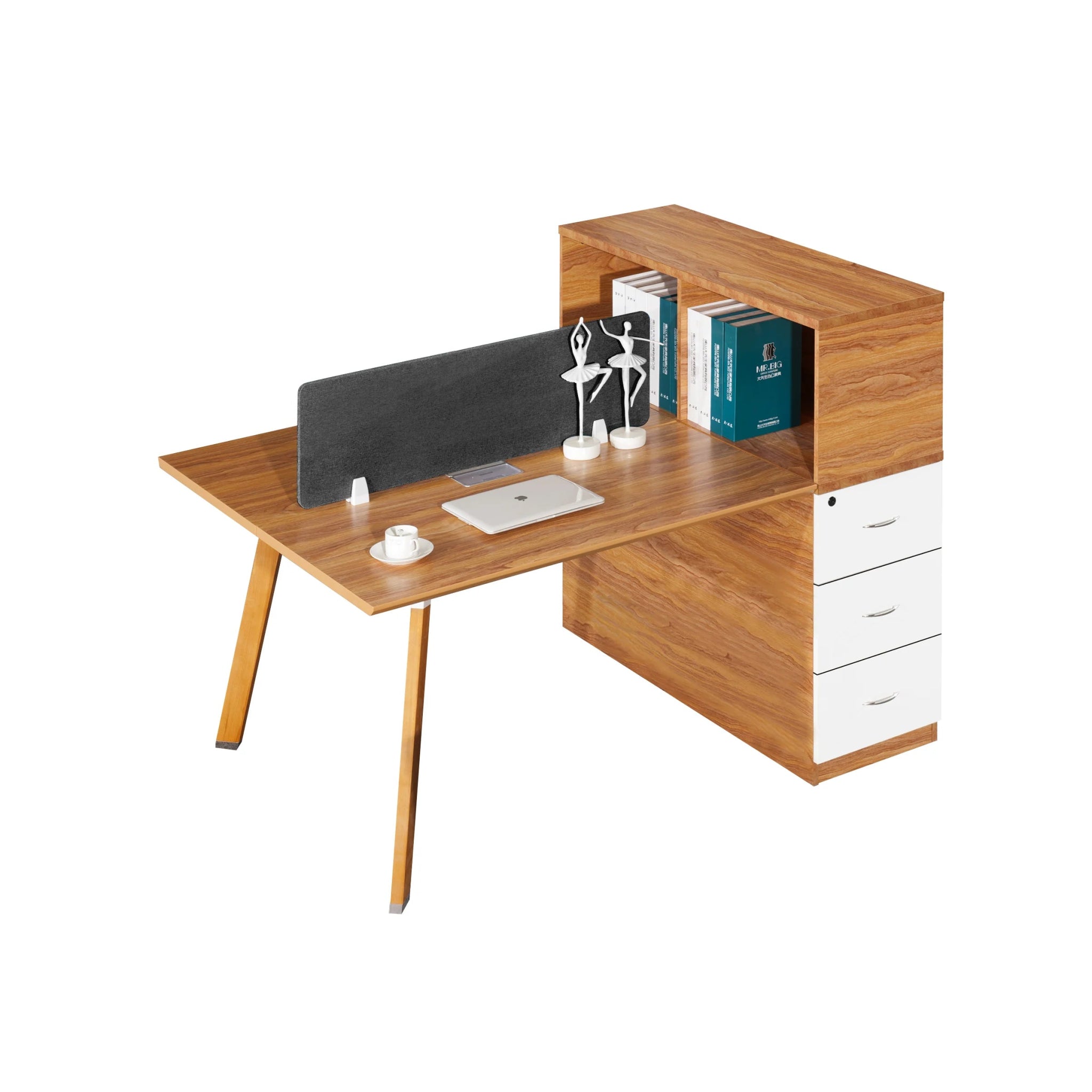 Clean Screen Desktop Dividers 1700W x 9D x 350mmH 1700W x 9D x 350H Charcoal | Office Furniture Designs