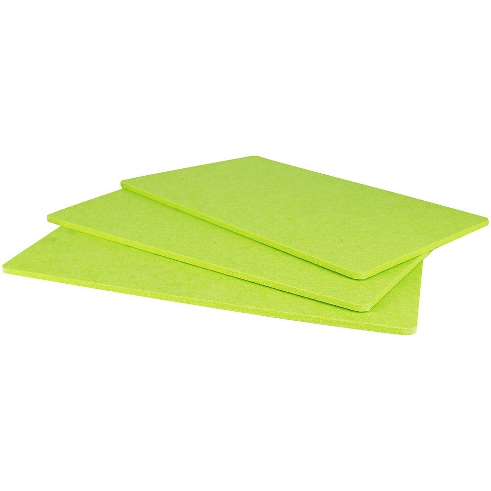 Clean Screen Desktop Dividers 1700W x 9D x 350mmH 1700W x 9D x 350H Lime | Office Furniture Designs