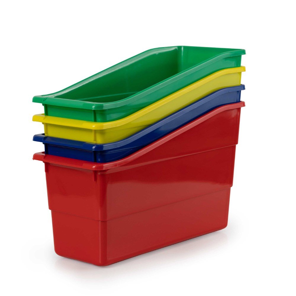 Creative Kids Classroom Book Caddies Assorted Set of 4 | Office Furniture Designs