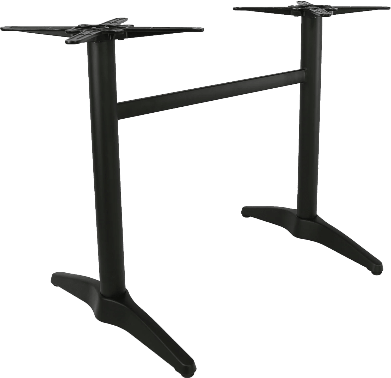 Durafurn Astoria Twin Table Base Black | Office Furniture Designs