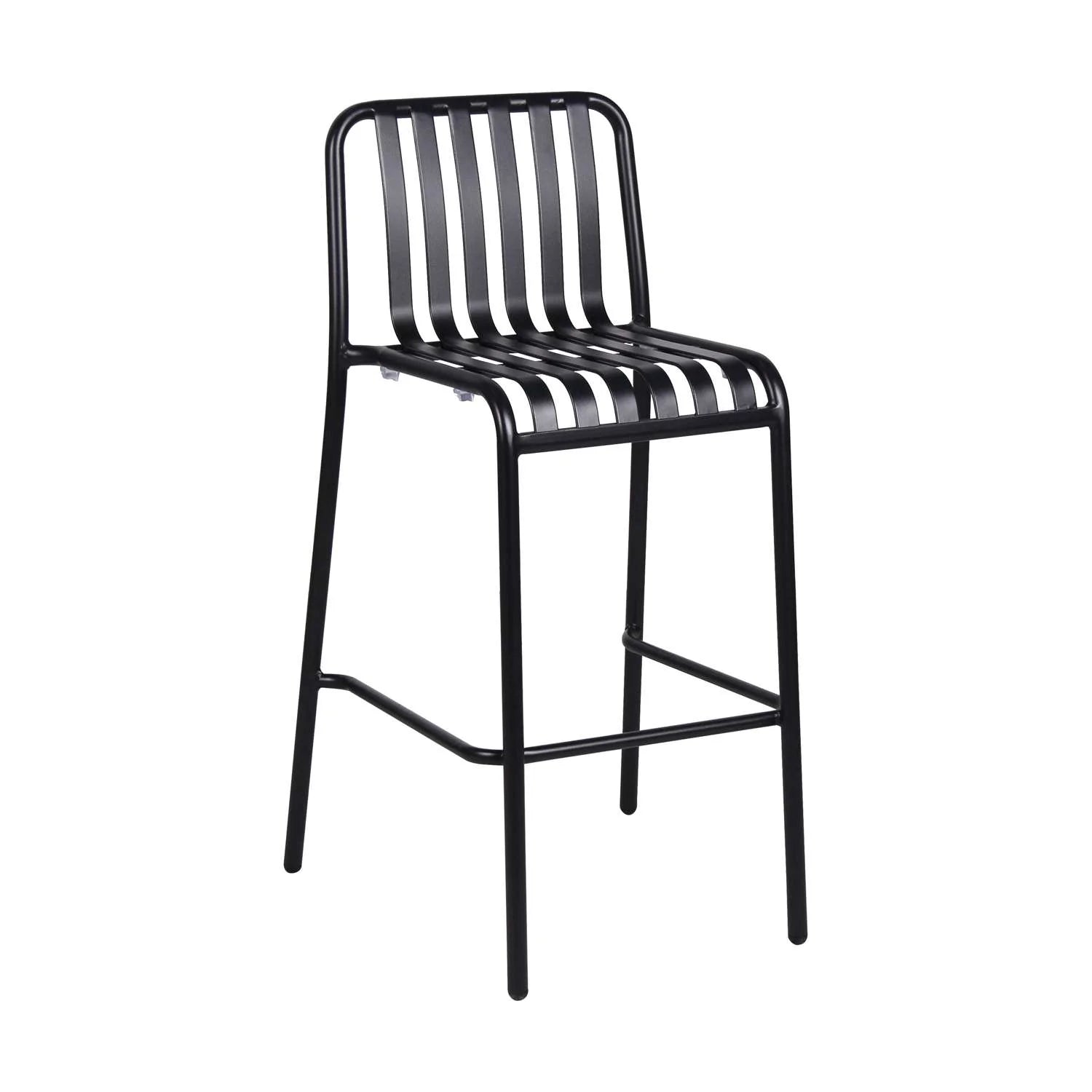 Durafurn Bordeaux 750mm Barstool Black | Office Furniture Designs