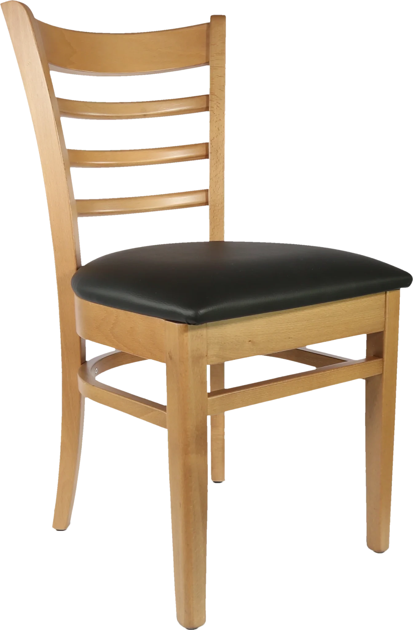 Durafurn Florence Chair Black Vinyl Natural | Office Furniture Designs