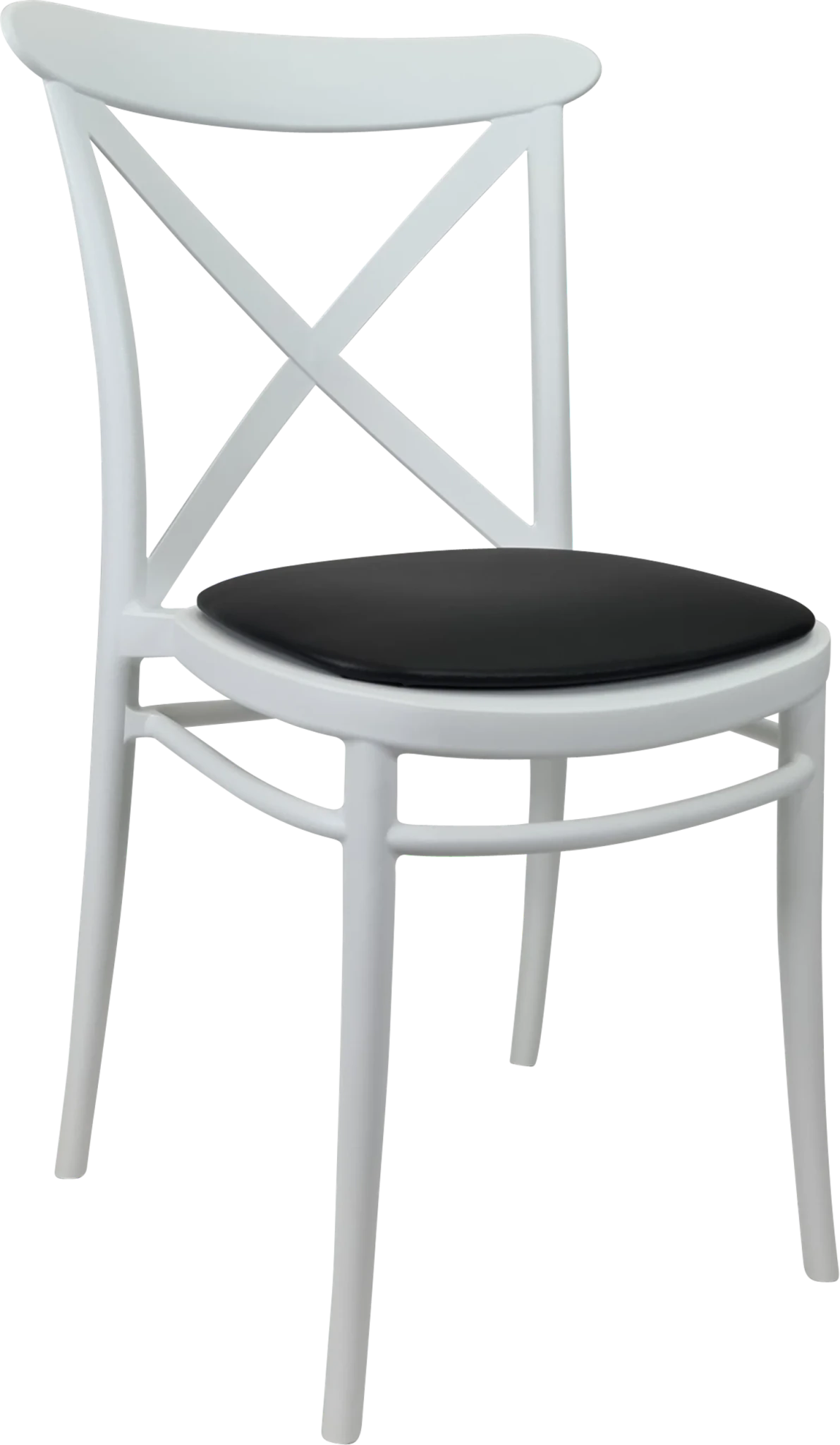 Durafurn Seat Cushion (for Victor/Marcel/Cross Chair) Black Vinyl | Office Furniture Designs