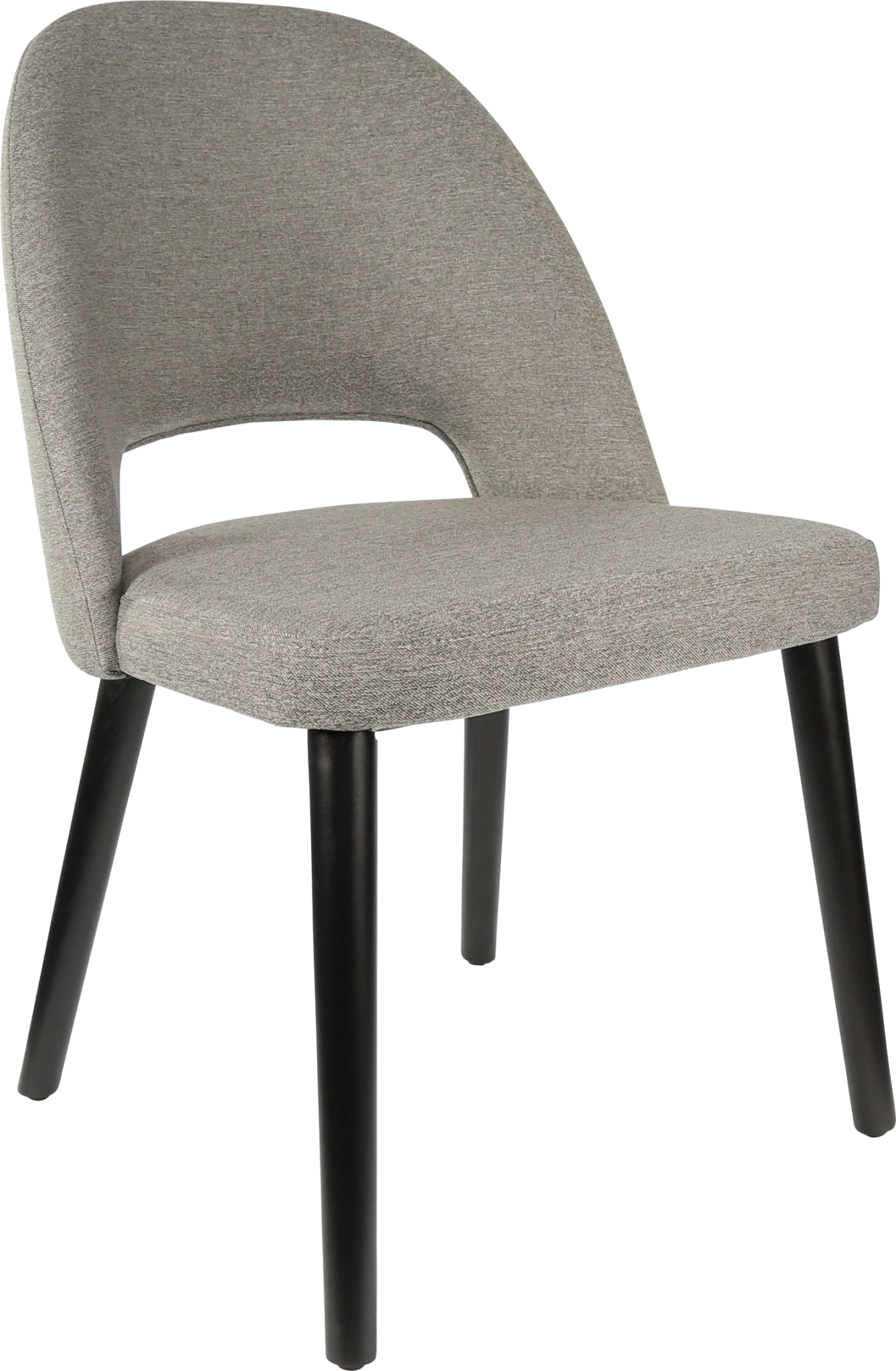 Durafurn Semifreddo Chair Black Taupe Fabric | Office Furniture Designs