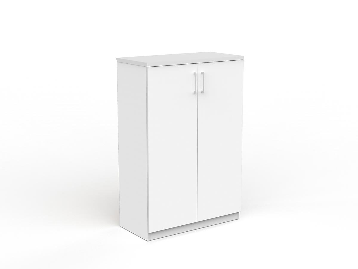 EkoSystem Cupboard 1200 x 800 x 400 White | Office Furniture Designs