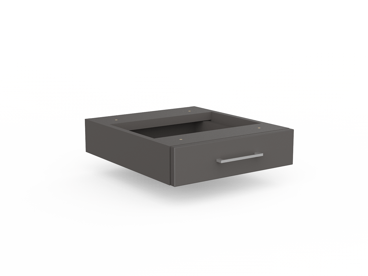 EkoSystem Mobile Bookcase Drawer Unit Charcoal | Office Furniture Designs
