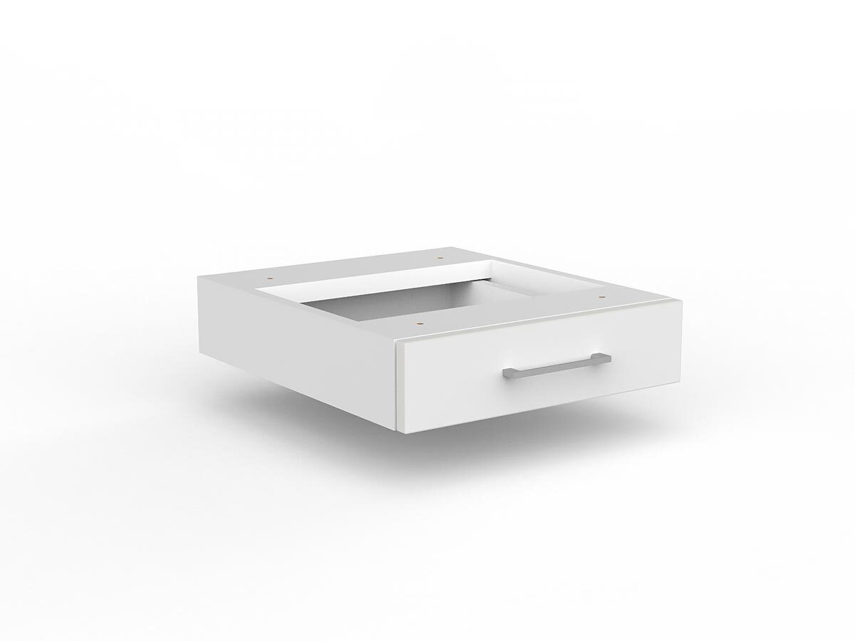 EkoSystem Mobile Bookcase Drawer Unit White | Office Furniture Designs