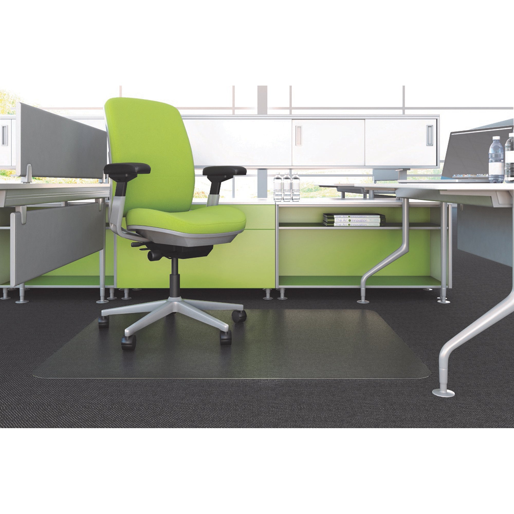 Enviro PET Chair Mat Clear Small Rectangle (91x121cm) | Office Furniture Designs