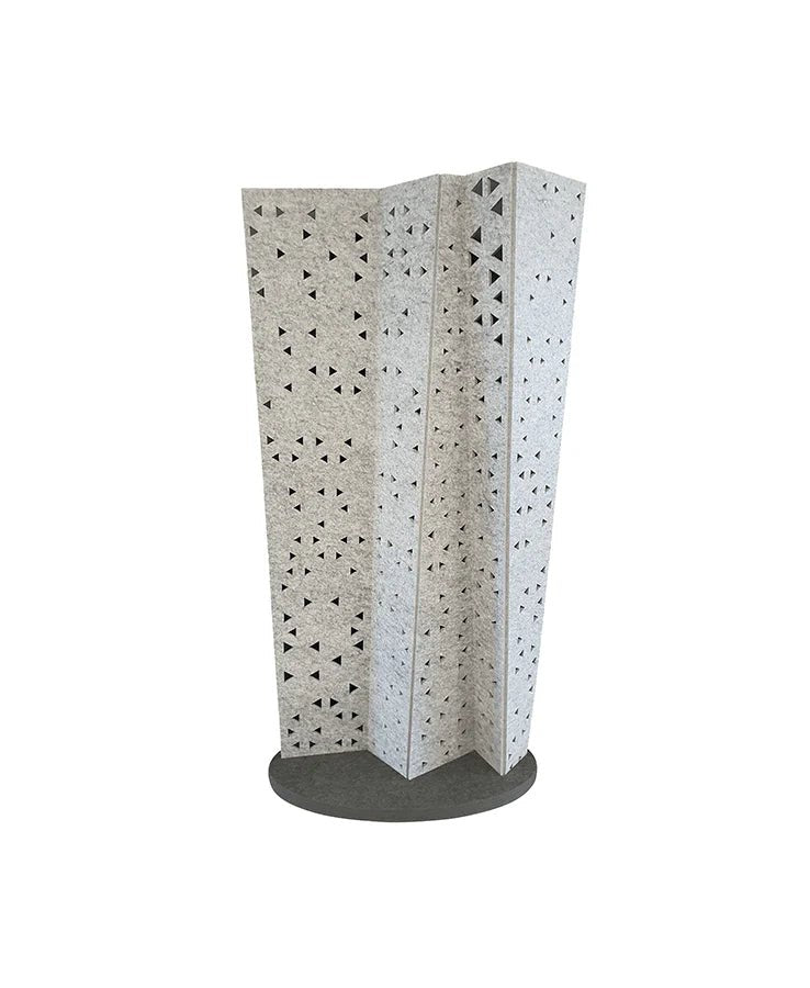 Epanel Standing Wall Silver Grey & Charcoal | Office Furniture Designs