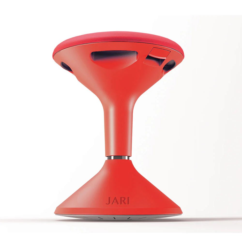 Jari Activstool Height Adjustable Stool 400 - 500mmH Red | Office Furniture Designs