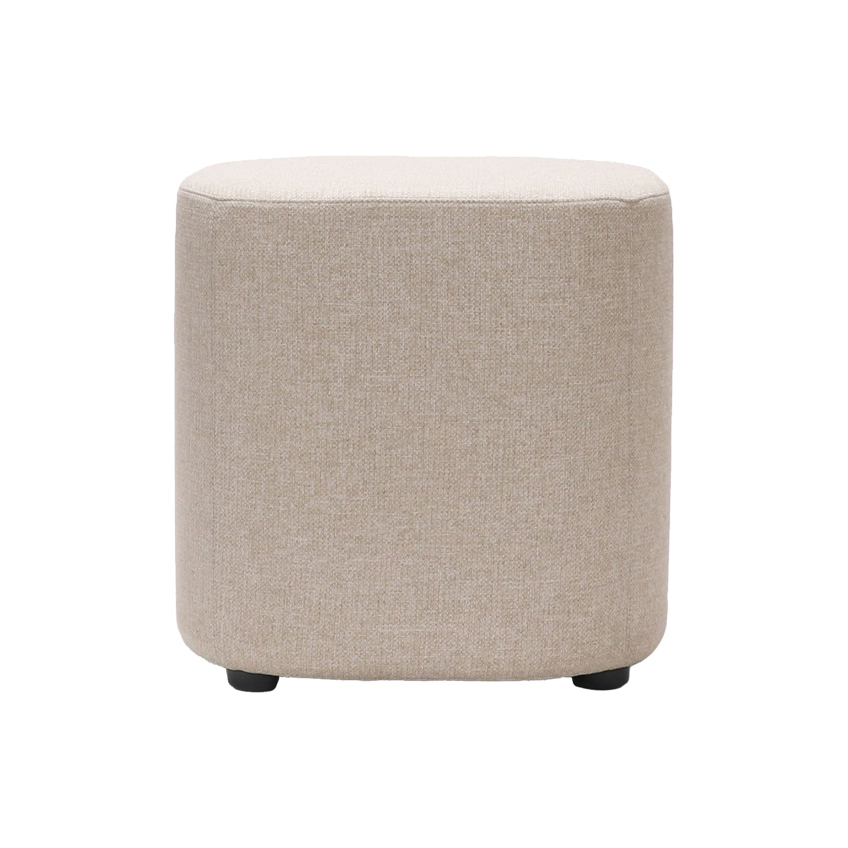 Kali Square Ottoman Stone | Office Furniture Designs