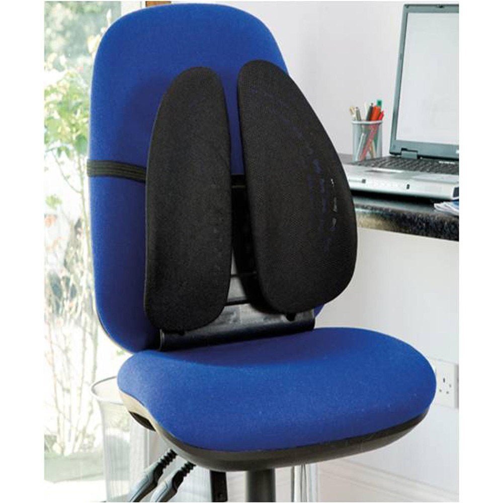 Kensington SmartFit Conform Back Rest Black | Office Furniture Designs
