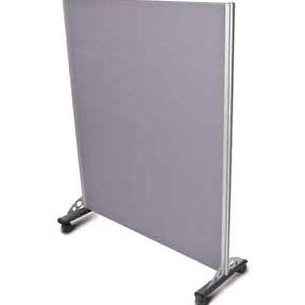 Mobile Flat Privacy Screen 1200W x 30D x 1800H Grey | Office Furniture Designs