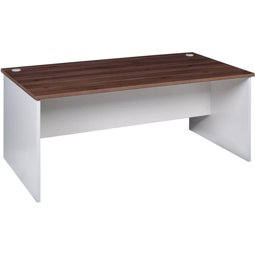 OM Premier Straight Desk Desk Casnan & White 1500W x 750D x 720H | Office Furniture Designs