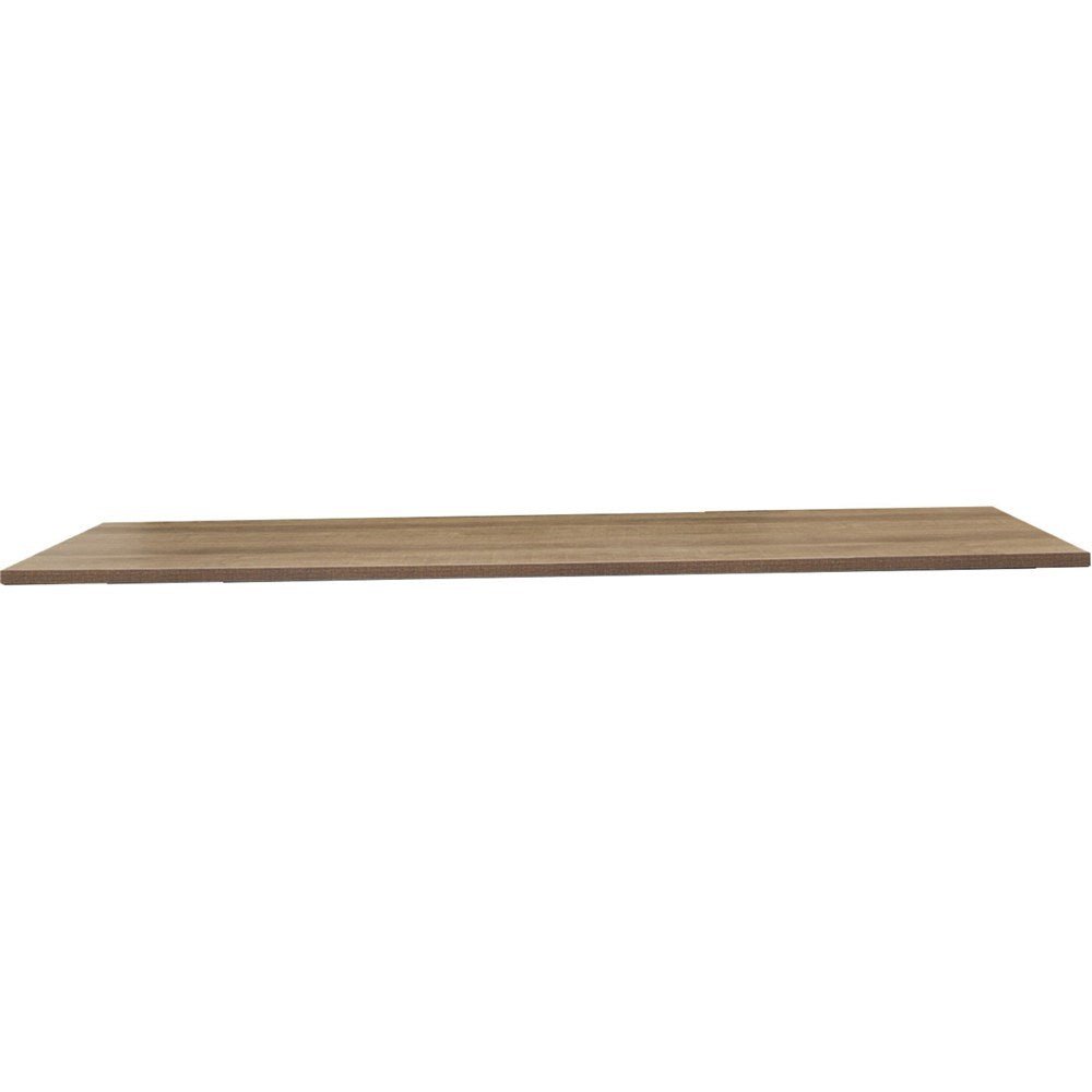 OM Premier Straight Desk Desktop only Regal Walnut 1800W x 900D x 25H | Office Furniture Designs