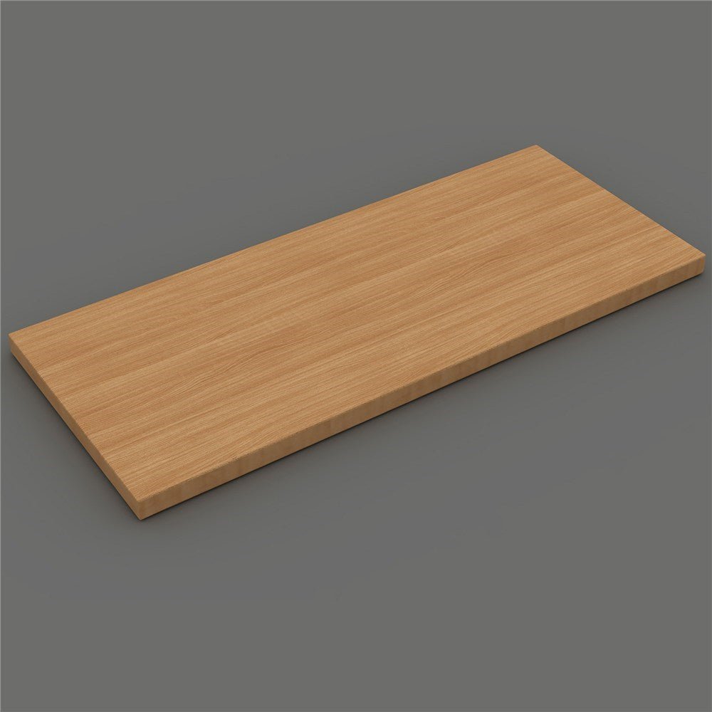 OM Straight Desk Top Only 1800W x 900D x 25H Beech | Office Furniture Designs