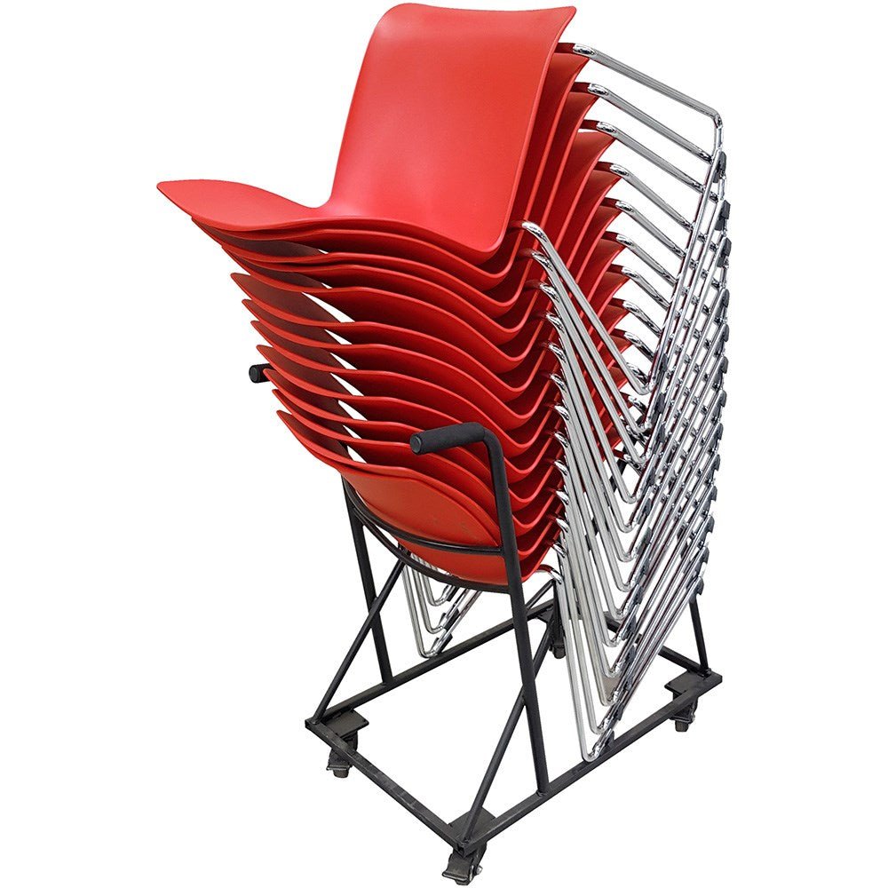 Pod Metal Trolley Black Black | Office Furniture Designs