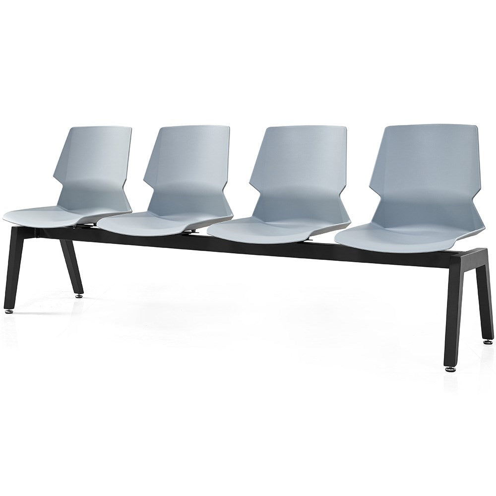 Prism Beam Seat 4 User Grey | Office Furniture Designs