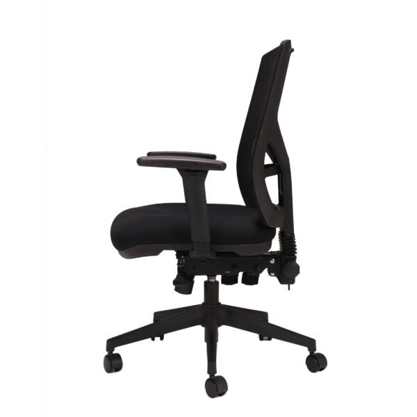 Breeze Ergonomic Chair Mesh Back Black
