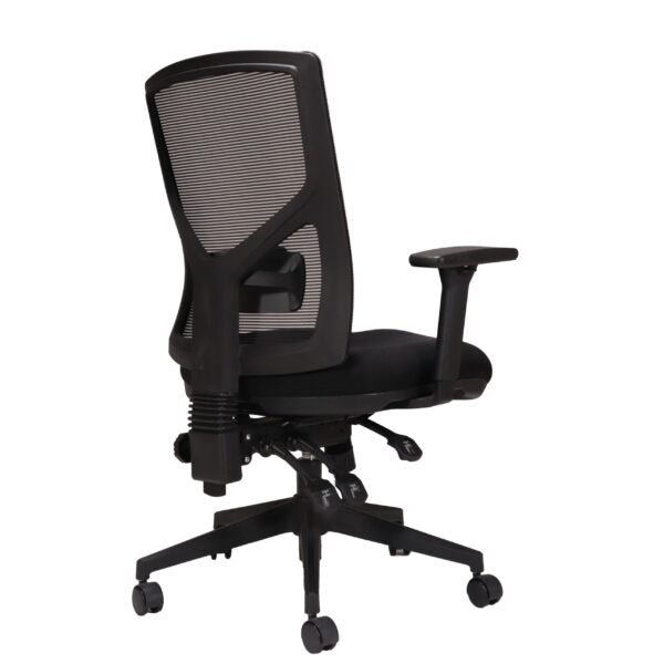 Breeze Ergonomic Chair Mesh Back Black
