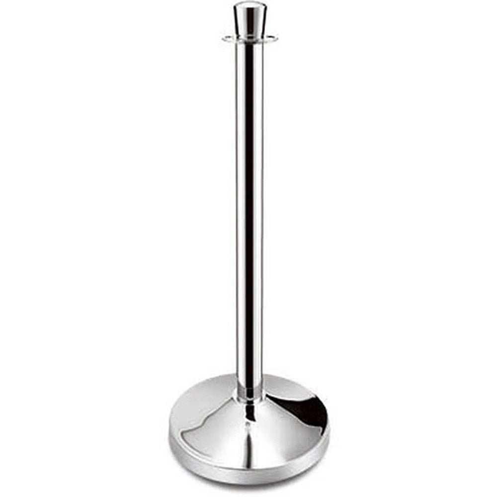 Q Barrier Stand 920mmH Executive Silver | Office Furniture Designs
