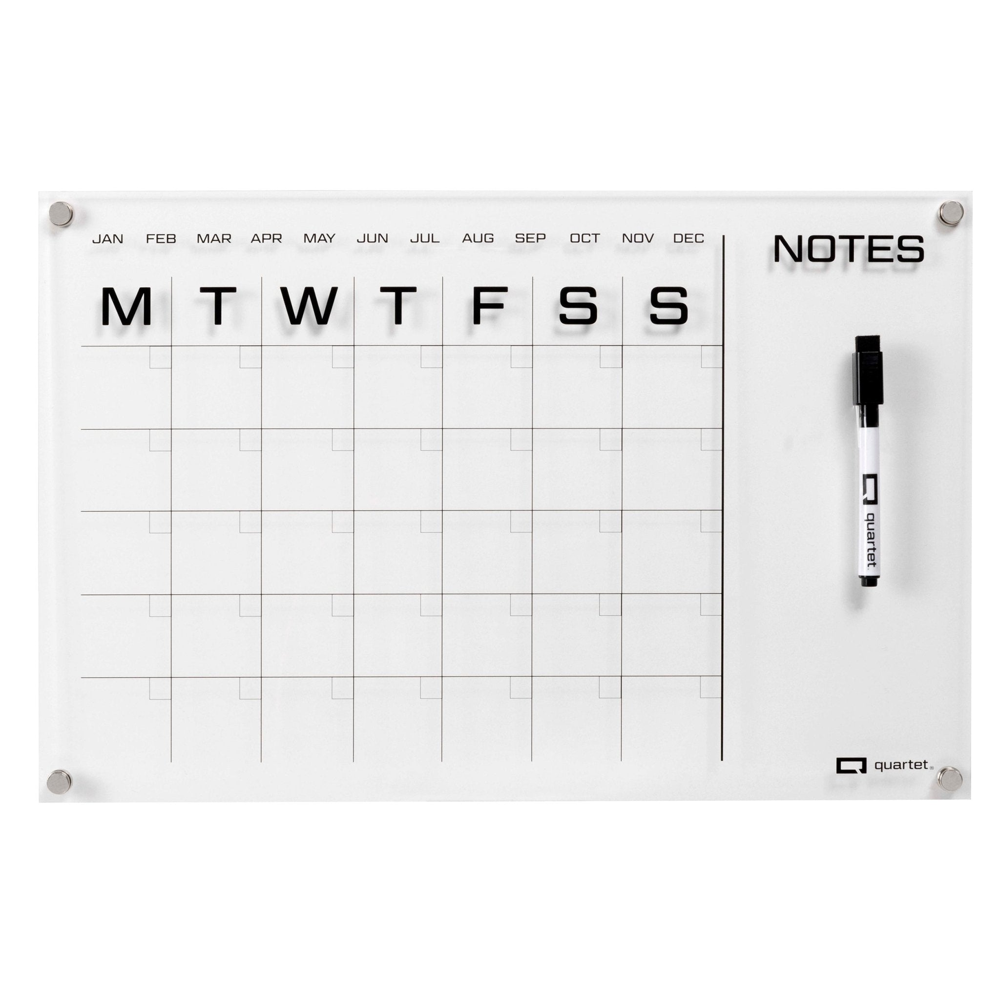 Quartet Magnetic Acrylic Board 430 X 280mm | Office Furniture Designs