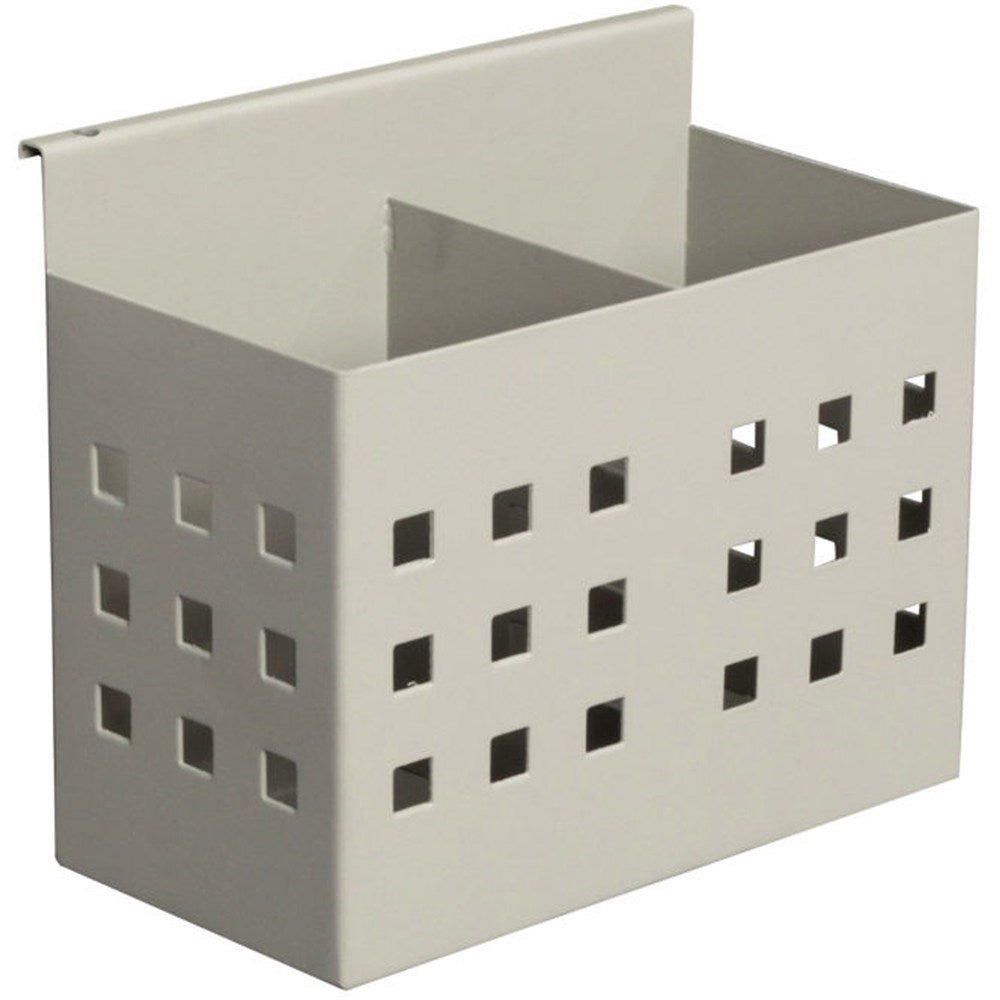 Rapid Screen Accessory 2 Slot Pen Holder Silver Grey Silver & Grey | Office Furniture Designs