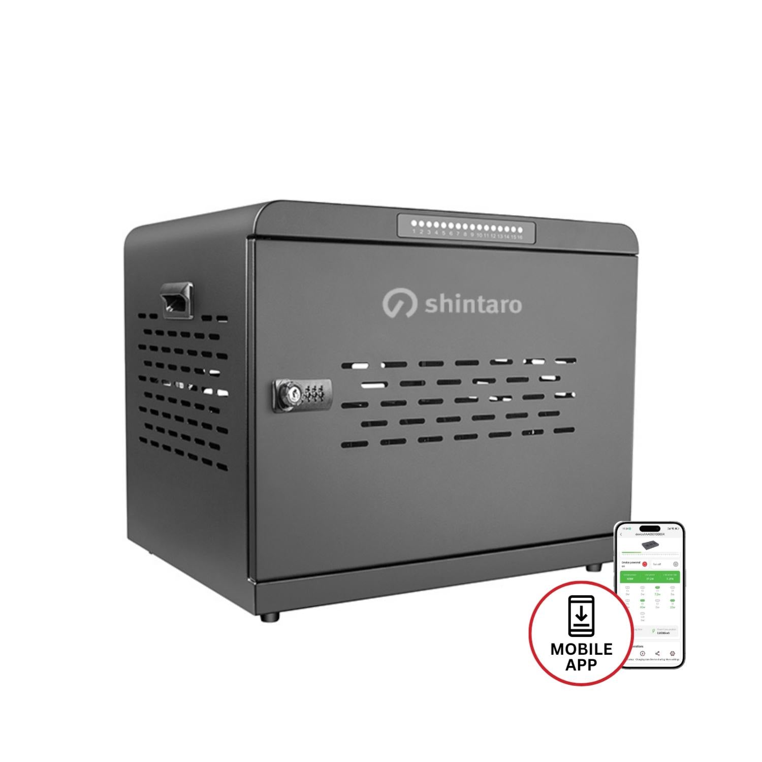 Shintaro USB - C Charging Cabinet | Office Furniture Designs