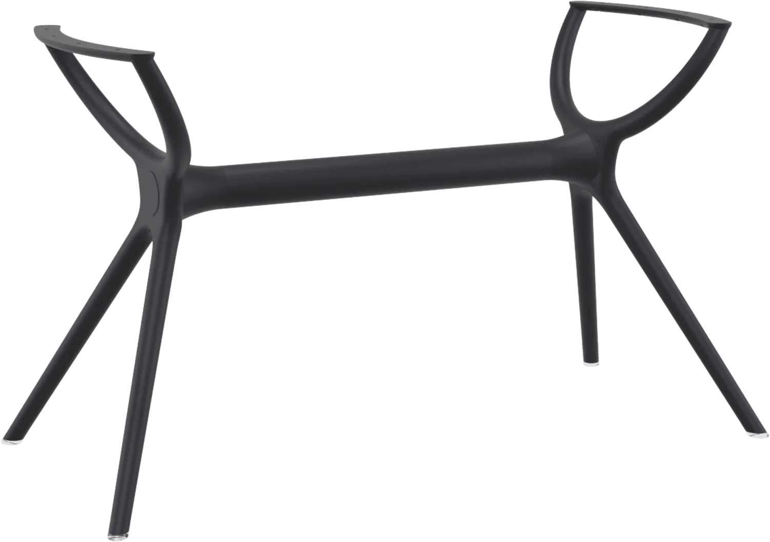 Siesta Air Legs Medium Black | Office Furniture Designs