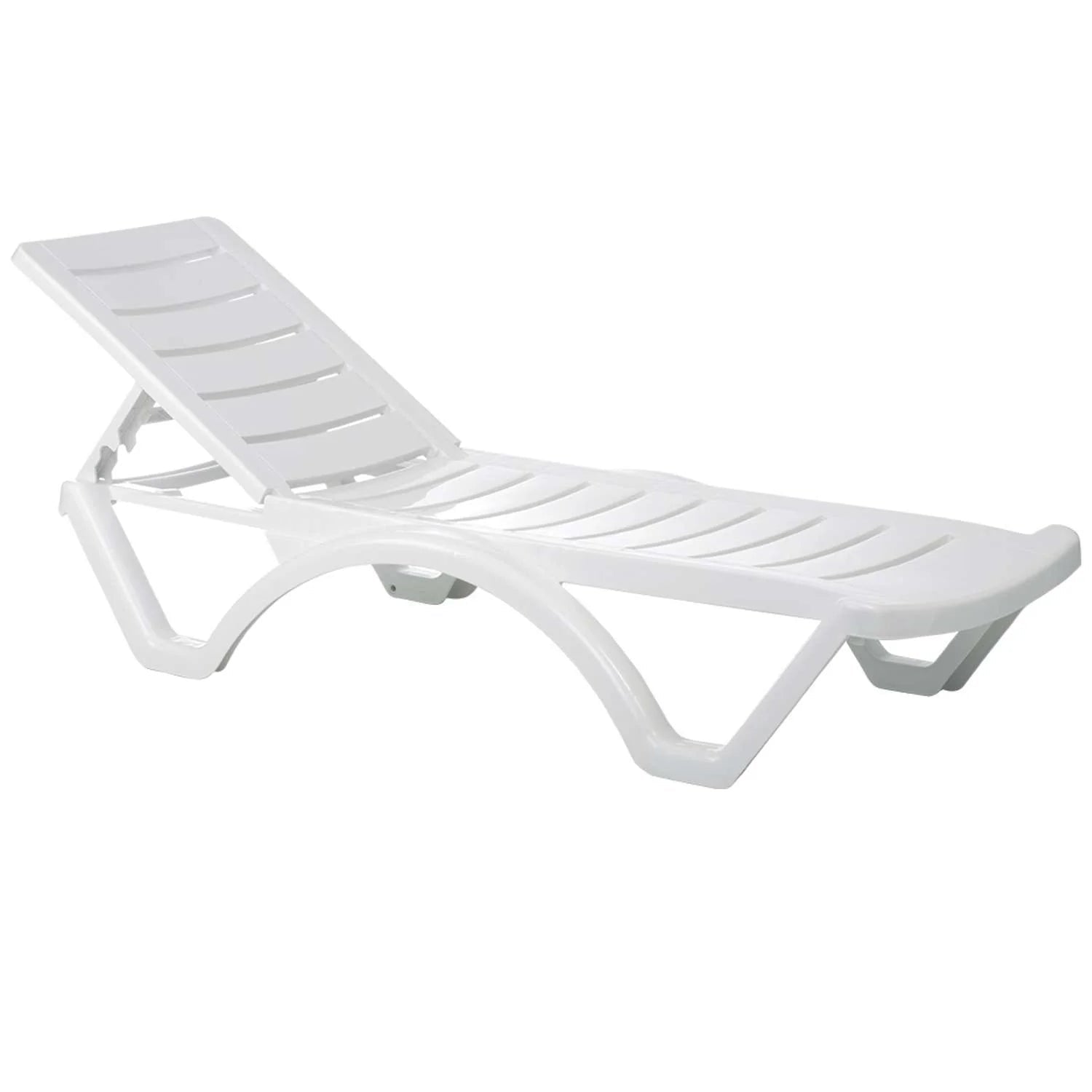 Siesta Aqua Sunlounger White | Office Furniture Designs