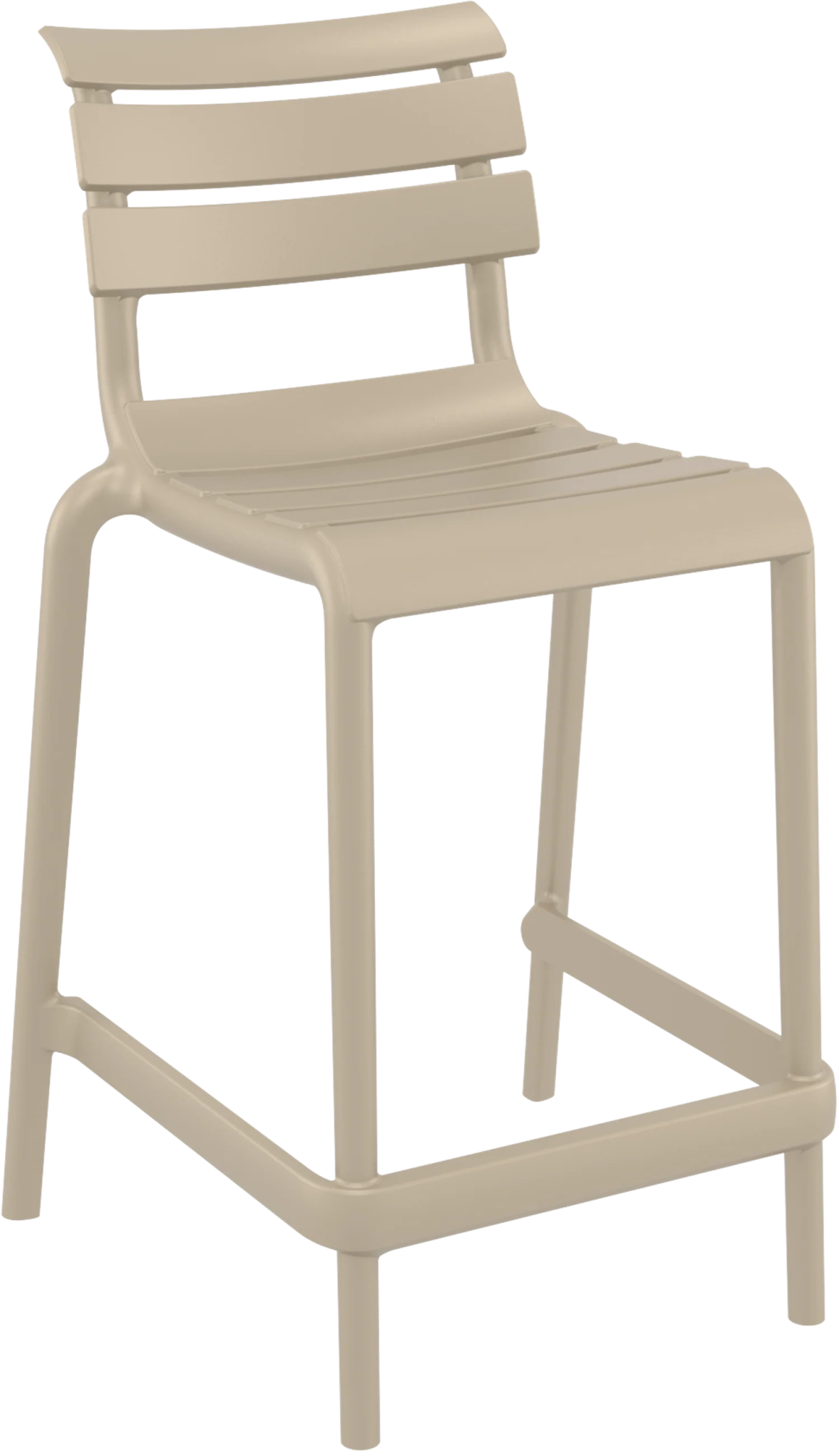 Siesta Helen Barstool 65cm Taupe | Office Furniture Designs