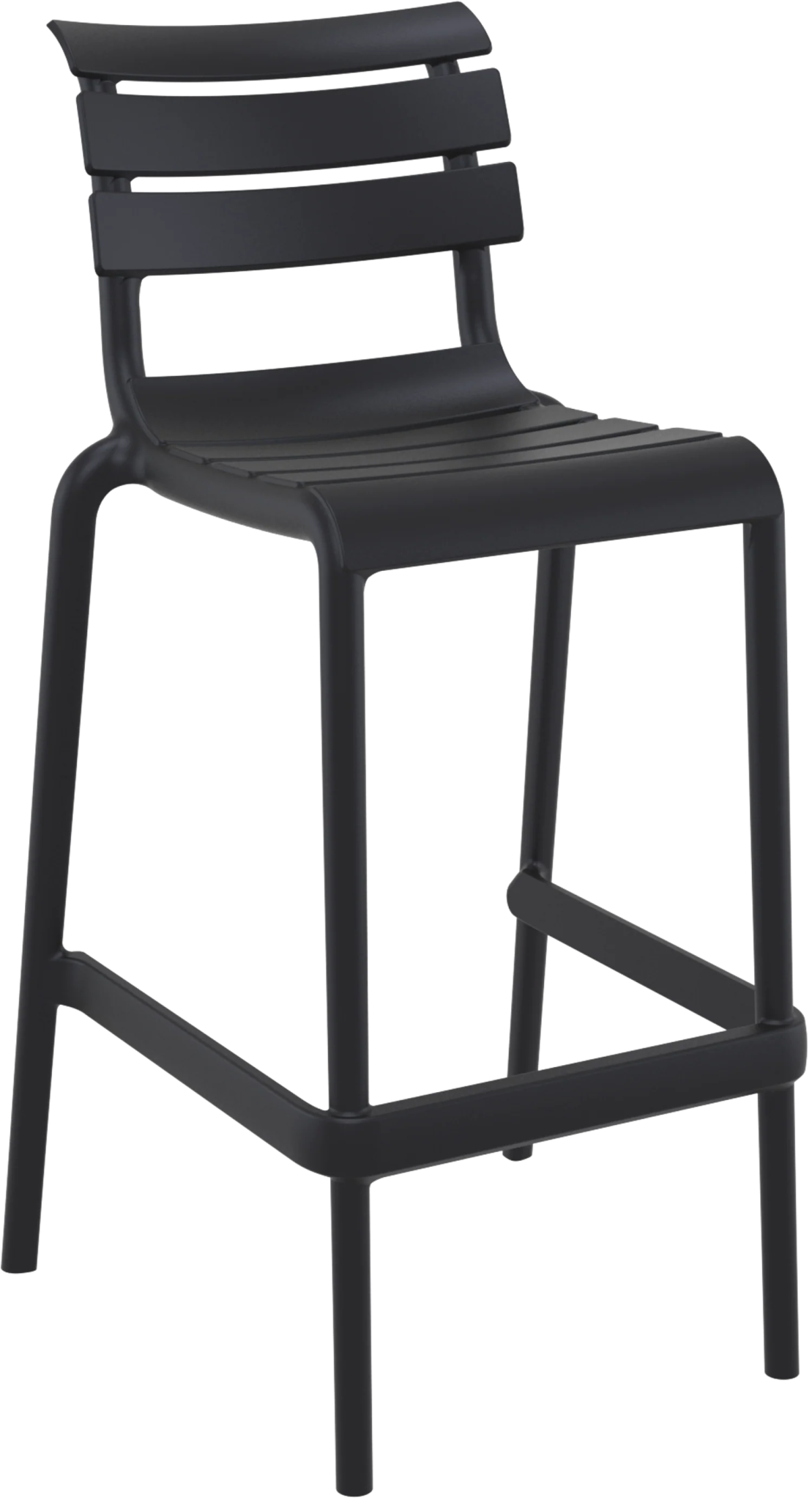 Siesta Helen Barstool 75cm Black | Office Furniture Designs