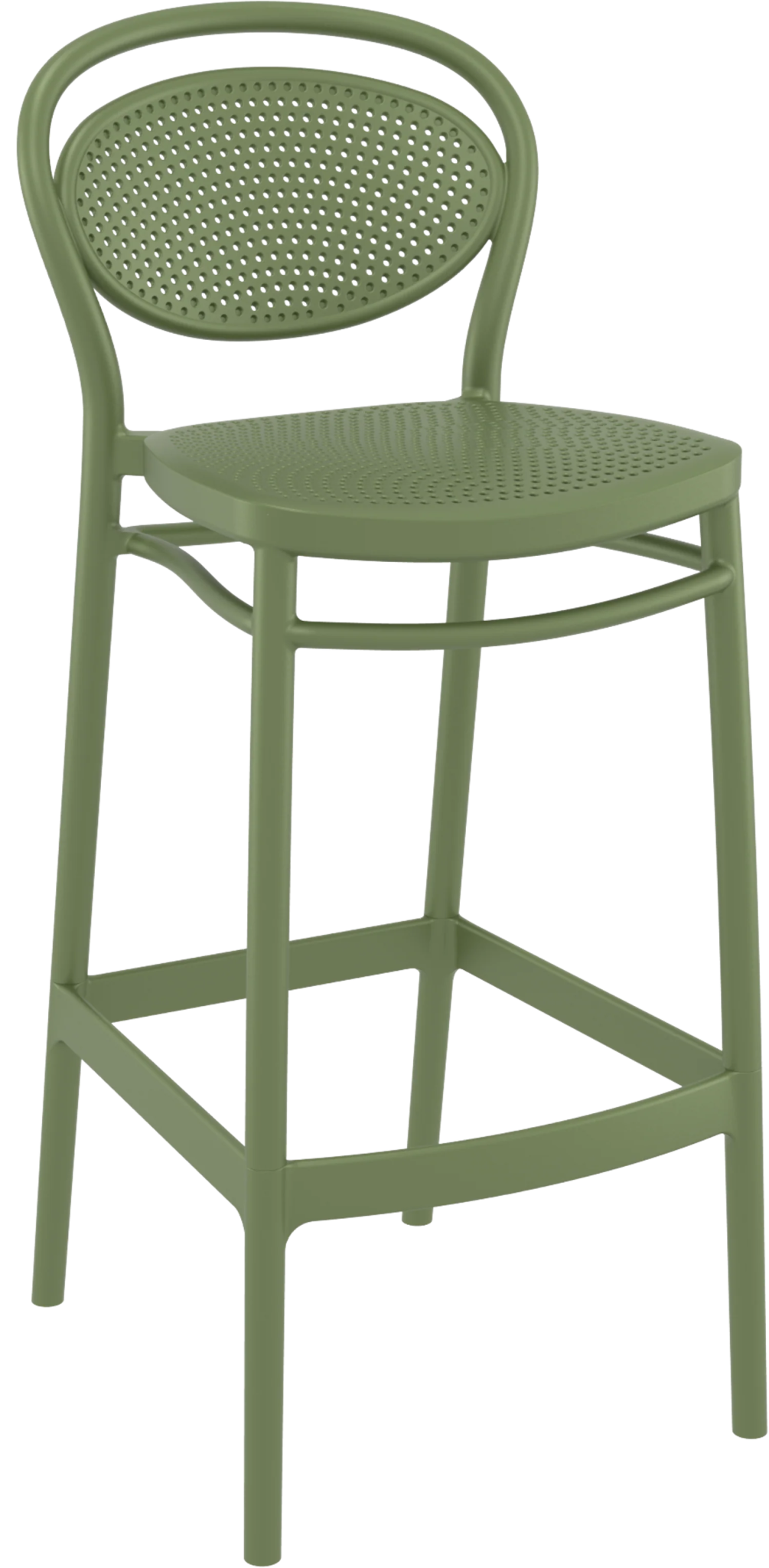 Siesta Marcel Barstool 75cm Olive | Office Furniture Designs